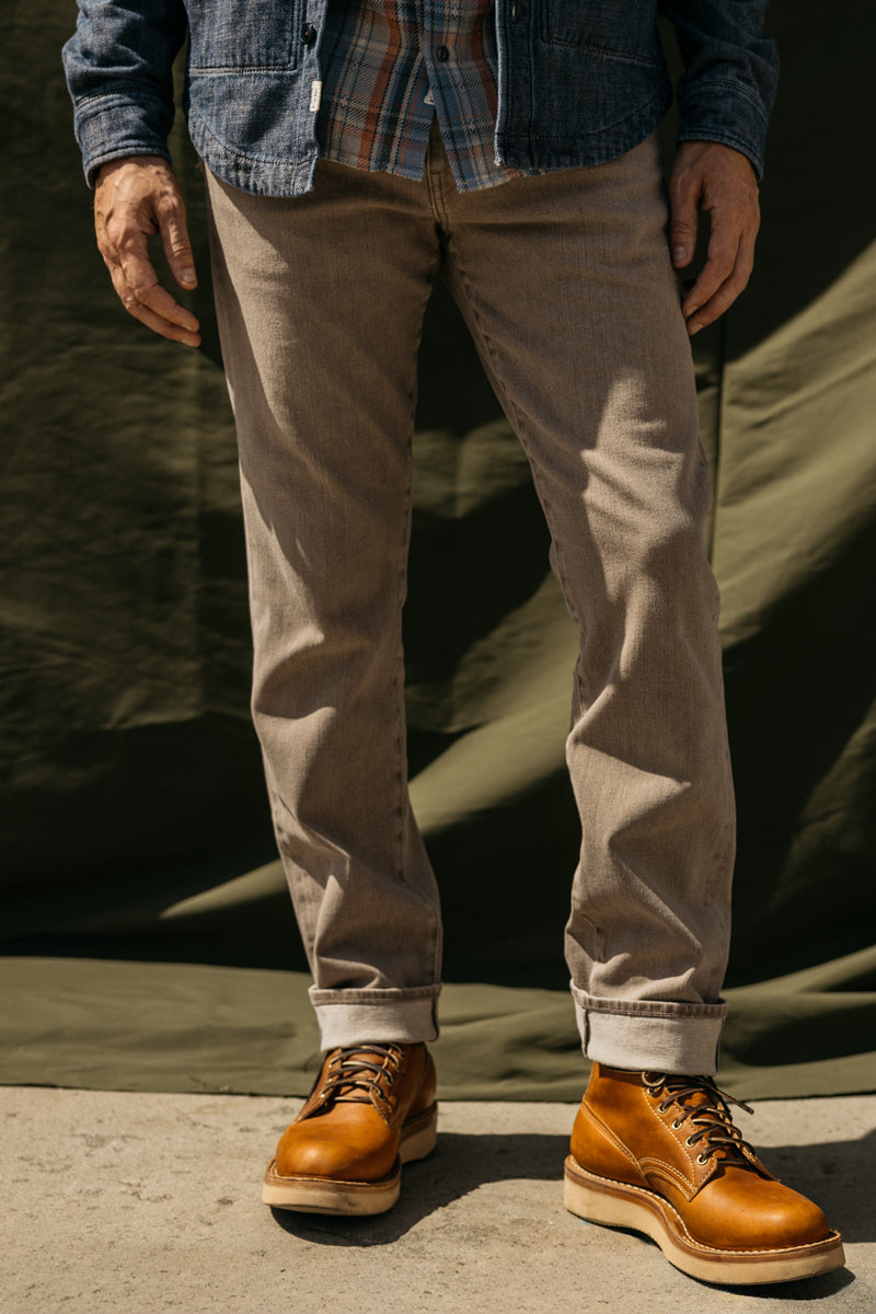 The Hammer Straight - Dusty Brown 10.5oz Selvedge– HIROSHI KATO