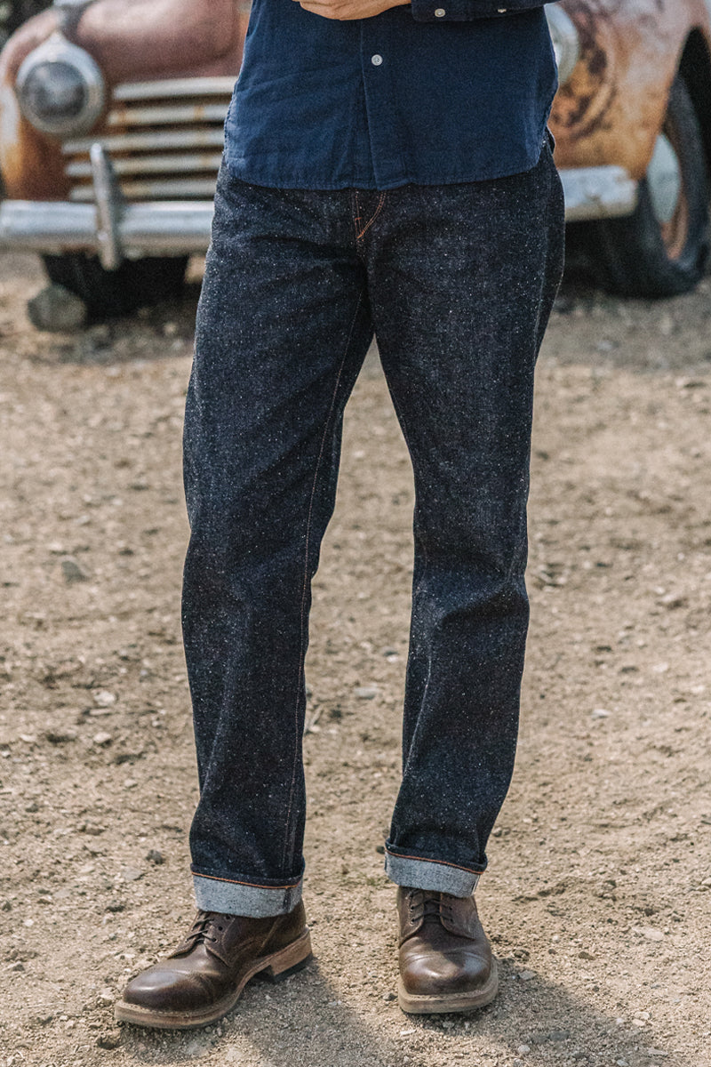 The Barrel Classic Straight Old Nep - Indigo Raw 13.5oz Selvedge