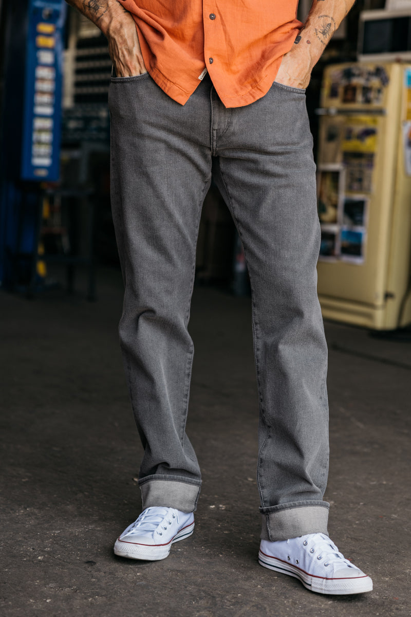 The Hammer Straight - Granite 10.5oz Selvedge– HIROSHI KATO