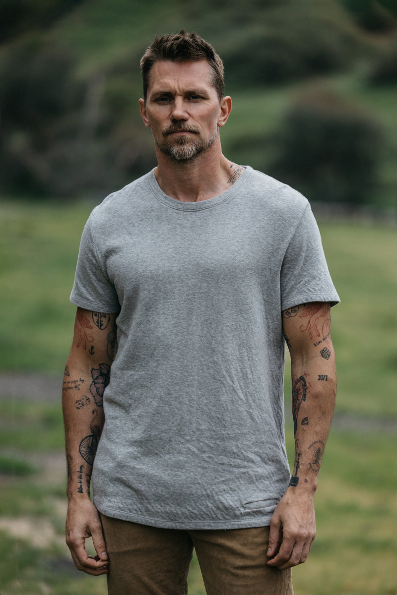 Hiroshi Kato Stamp Double Knit Tee
