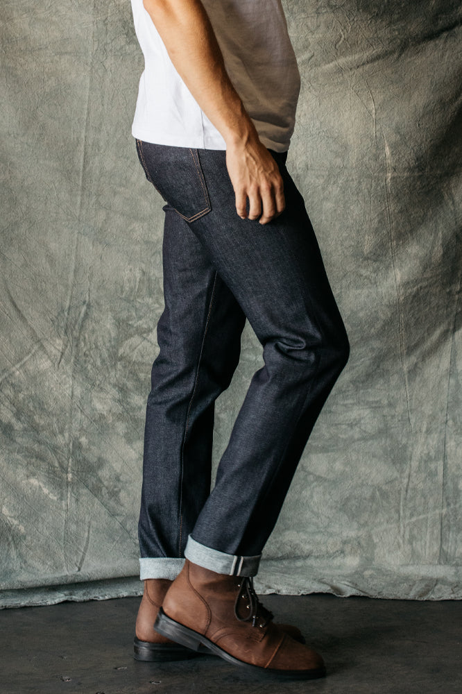 The Pen Slim Indigo Raw Selvedge - Main Image