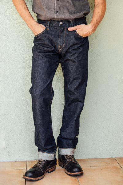 The Hammer Straight- Indigo One Wash 10.5oz Selvedge– HIROSHI KATO