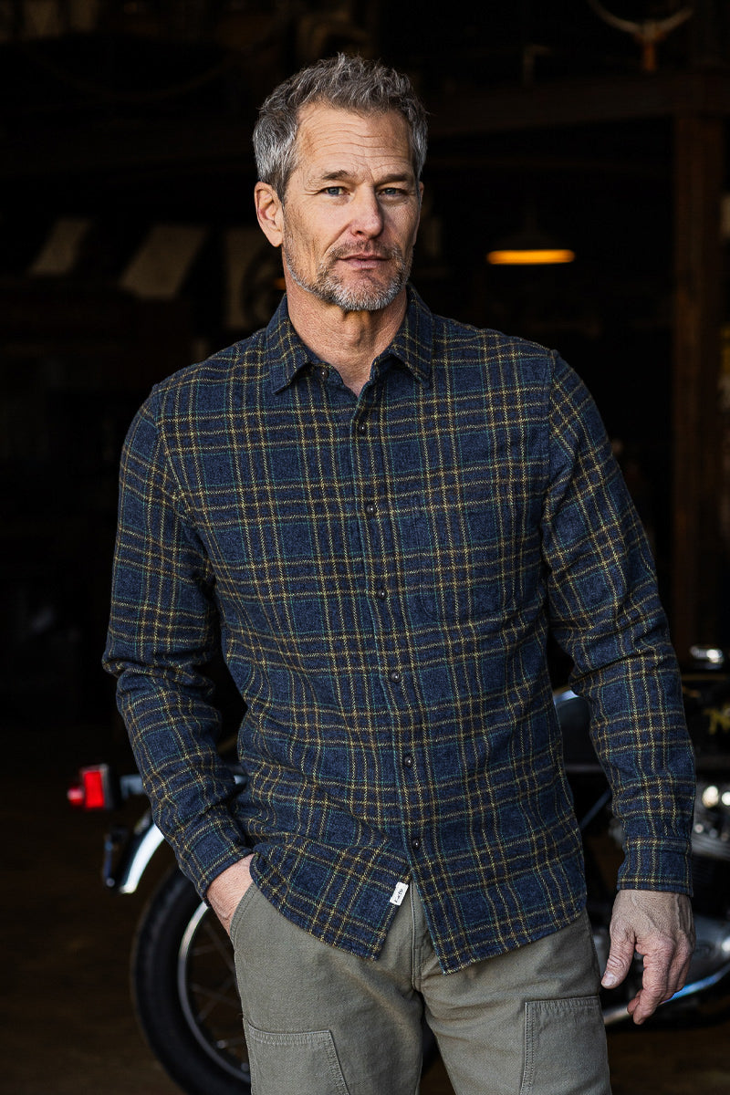 伊*と様 BLUCO x RIPPER THERMAL SHIRT The Ripper Triple Twisted Plaid - Lake– HIROSHI KATO | Official