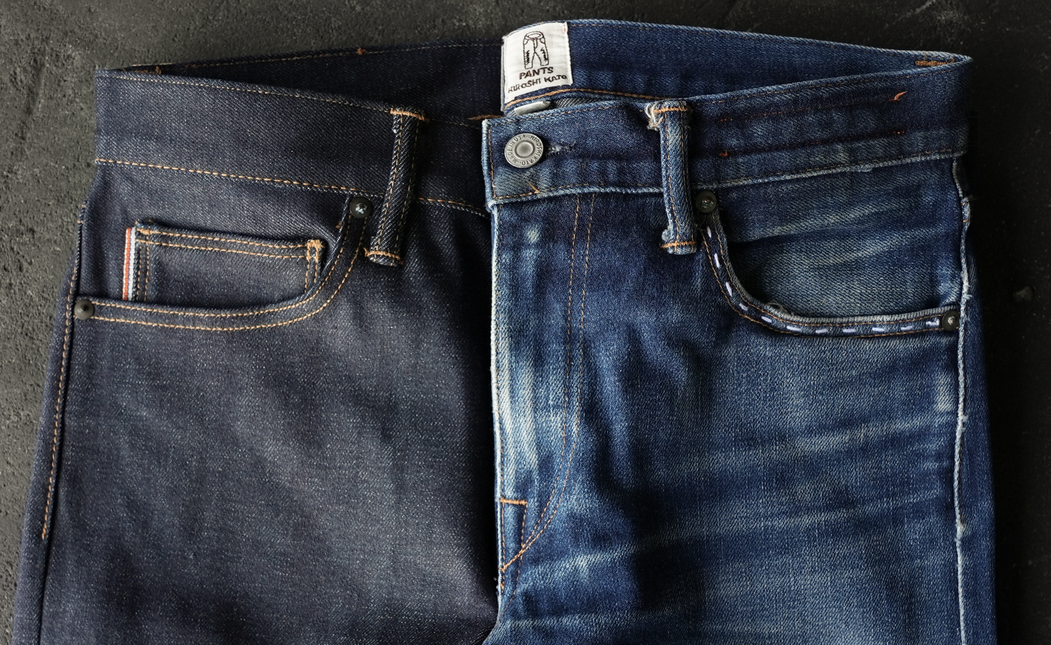 The Barrel Classic Straight Old Nep Indigo Raw 13.5oz Selvedge