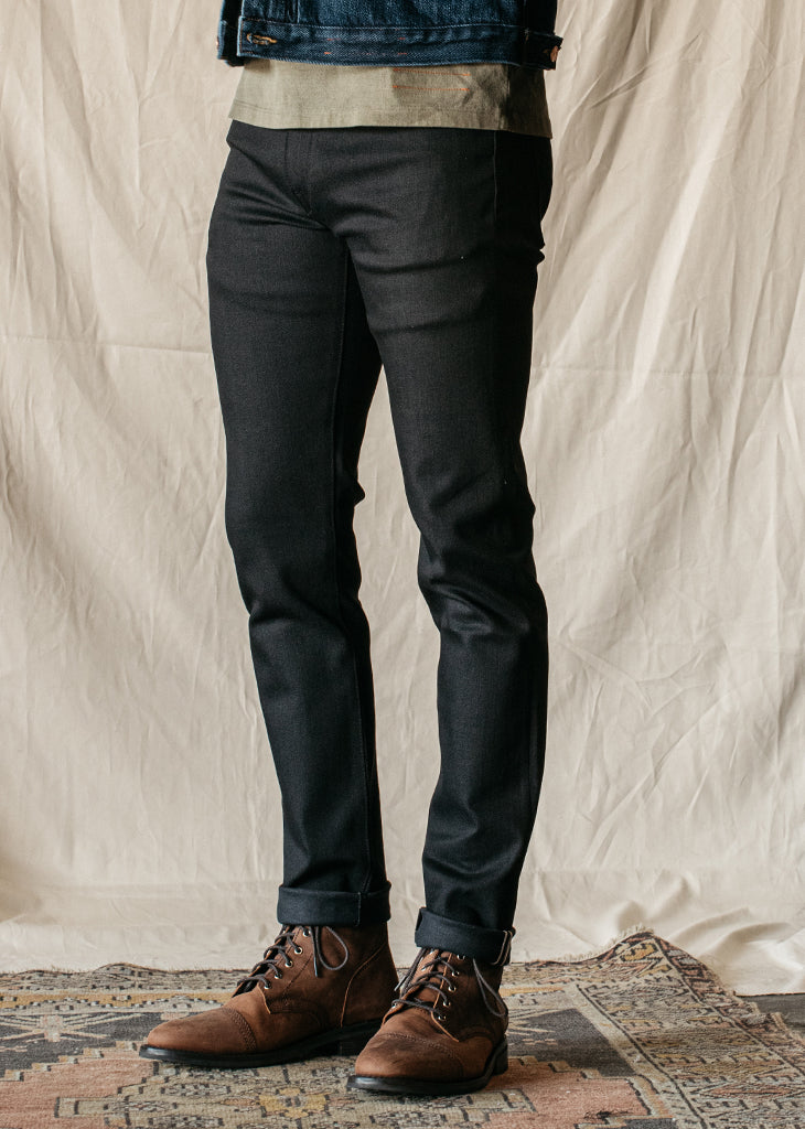 The Pen Slim - Black Raw 10.5oz Selvedge– HIROSHI KATO | Official ...